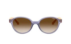 Vogue Transparent Violet Sunglasses-VJ2007 283713 45-17 125 3N