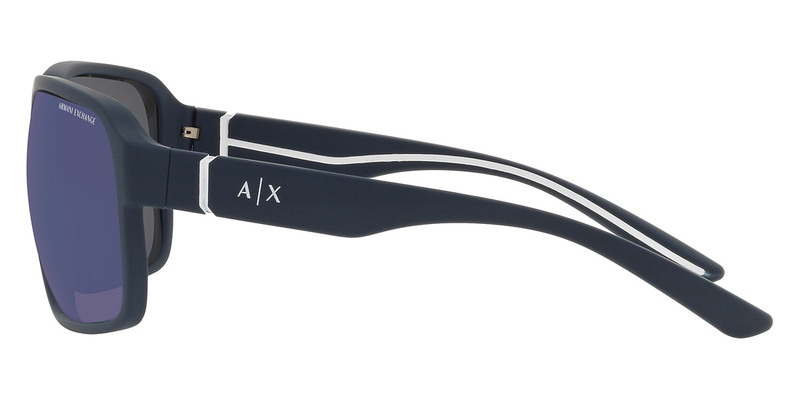 Armani Exchange Matte Blue Sunglasses-AX4131SU 818155 64