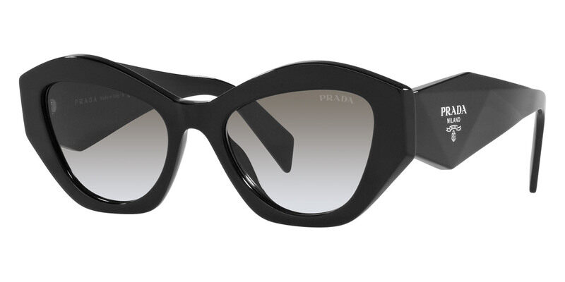 

Prada Milano Prada PR 07YS 1AB0A7 - Black Women's Sunglasses