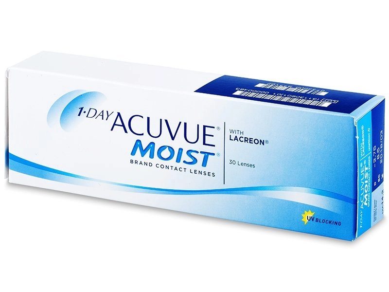 1 Day Acuvue Moist 30 lenses -3.25