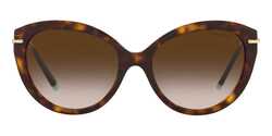 Tiffany Cat Eye Havana Sunglasses-TF4187 80153B 55