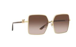 Dolce & Gabbana Gold Square Sunglasses-DG 2279 0213 60