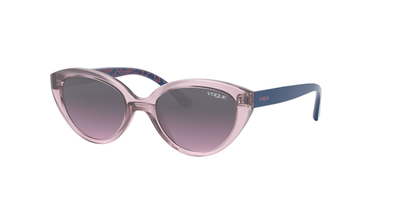 

Vogue Junior Vogue Transparent Violet Sunglasses-VJ2002 278090 46-17 125 2N