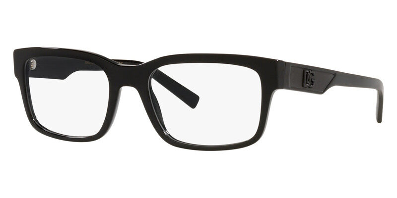 

Dolce & Gabbana Black Men's Frames-DG3352 501 55