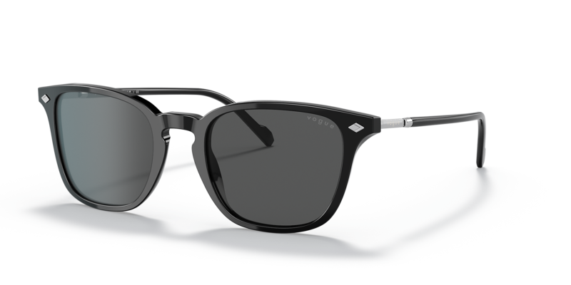 Vogue Black Sunglasses-VO5431S W4487 52