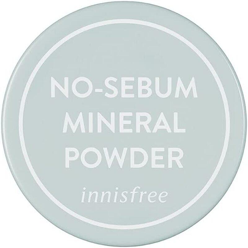 

Innisfree No-Sebum Mineral Powder, 5gm, White