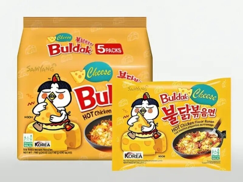 

Samyang Cheese Buldak Chicken Flavor Ramen 5pcs