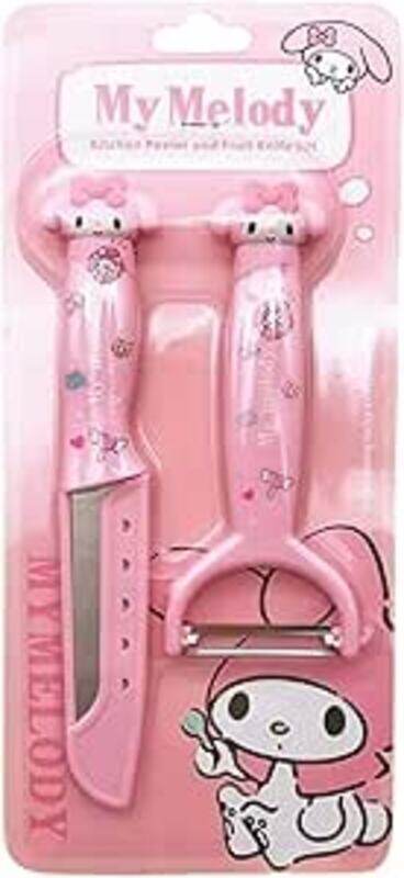 

Generic Multi-Functional Cute Cartoon Mini Fruit Knife and Peeler Set Pretty Melody