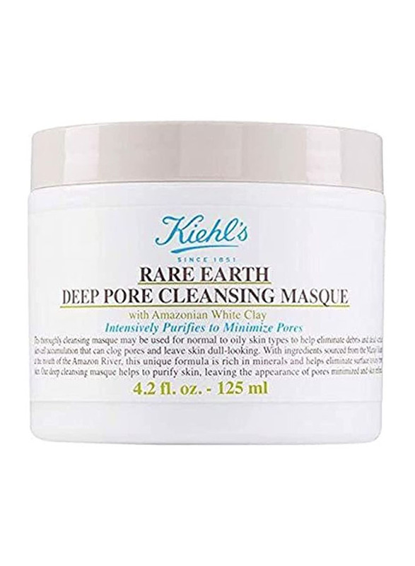 

Kiehl's Rare Earth Deep Pore Cleansing Masque, 125ml