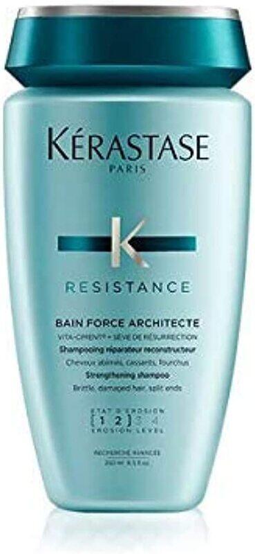 

Kerastase Resistance Bain Force Architecte Strengthening Shampoo for Hair Fall Control, 250ml