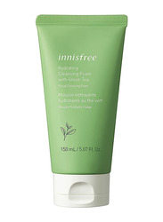 Innisfree Green Tea Hydrating Cleansing Foam Creamy Face Cleanser, 150ml