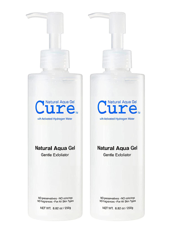 Natural Aqua Gel Cure Toyo Water Skin Exfoliator, 250g, 2 Piece