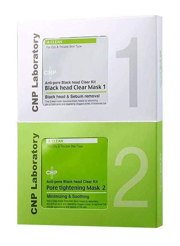 

CNP Laboratory Black Head Clear & Pore Tightening Kit Set, 10 Pieces
