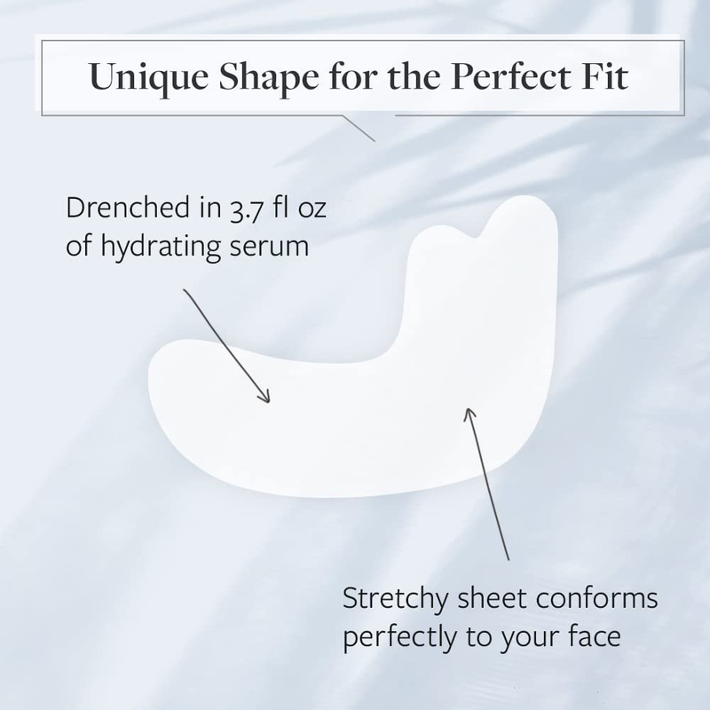 Spa Treatment UMB Stretch I Sheet Eye Mask, 60 Sheets