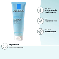 La Roche-Posay Toleriane Purifying Foaming Cream Face Wash, 125ml