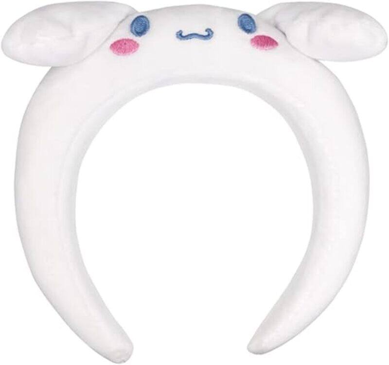 

JUNJIL Cute Cinnamoroll Headband, Kawaii Padded Headband, for Women Girls Facial Makeup Spa Shower Face Washing Hair Accessories