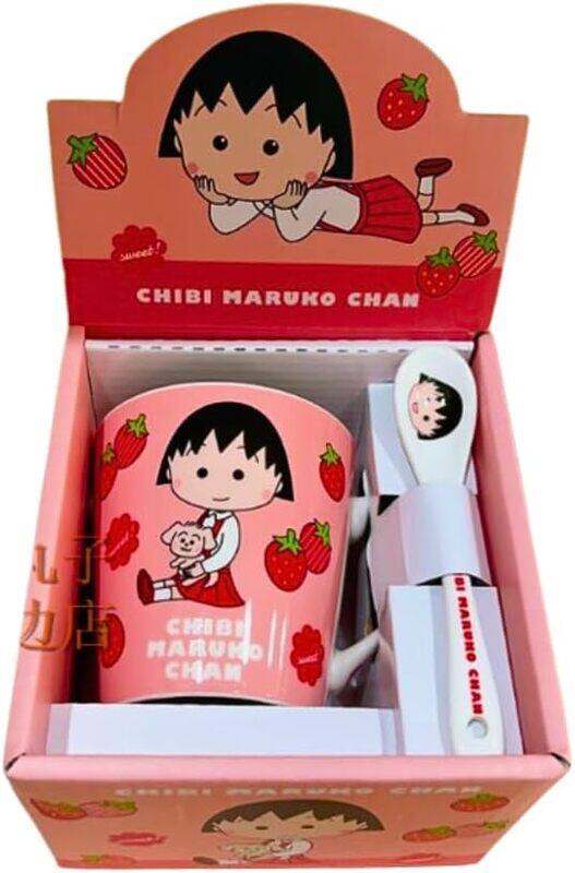 

Chibi Maruko-Chan Ceramic Coffee Mug and Spoon
