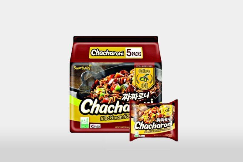 

Samyang Chacharoni Chinese Soybean Paste Ramen Stir Noodles 5 Packs