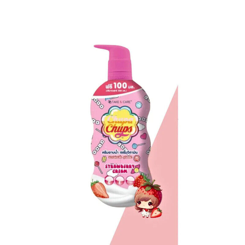 

Chupa Chups Bath and Shower Cream Strawberry