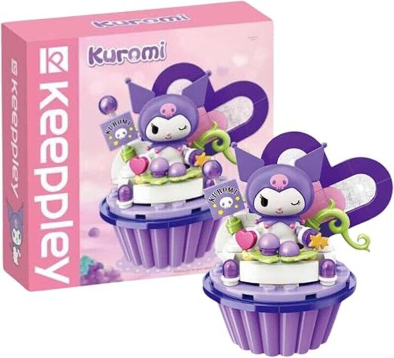 

Keeply Sanrio Adorable Kurumii cupcake series building block set for kids and collectors