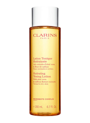 Clarins Hydrating Toning Lotion with Aloe Vera & Saffron Flower Extracts, 200ml