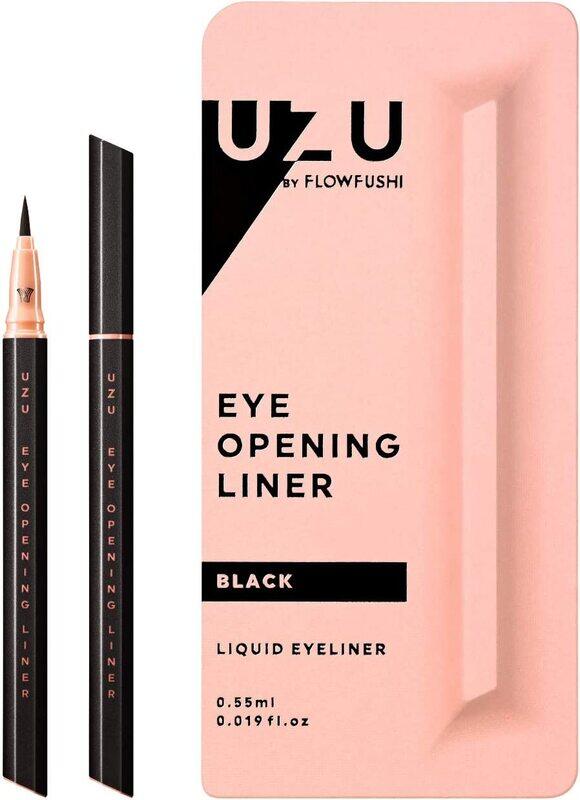 

Uzu Flowfushi Eye Opening Liquid Eyeliner, 055ml, Black