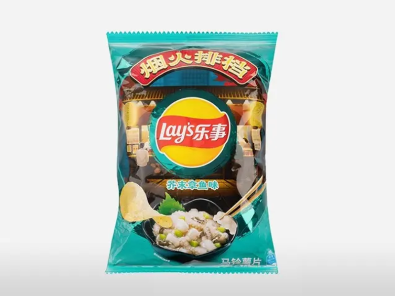 

Lay's Wasabi Octopus Flavor