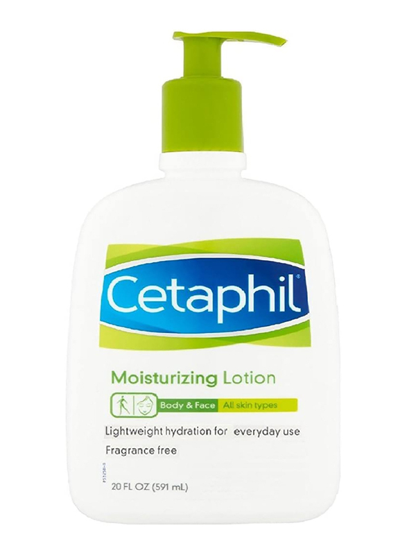 Cetaphil Fragrance Free Moisturizing Body Lotion, 20Oz