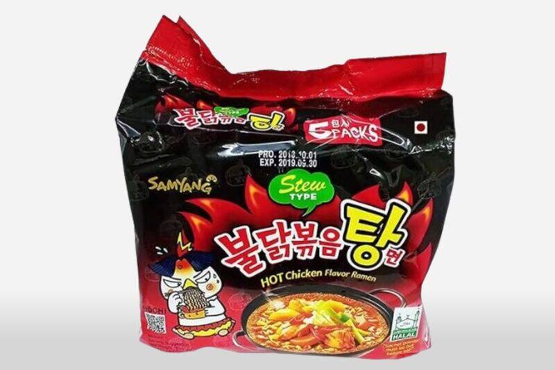 

Samyang Soup Type Spicy Chicken Flavor Ramen 5 Packs