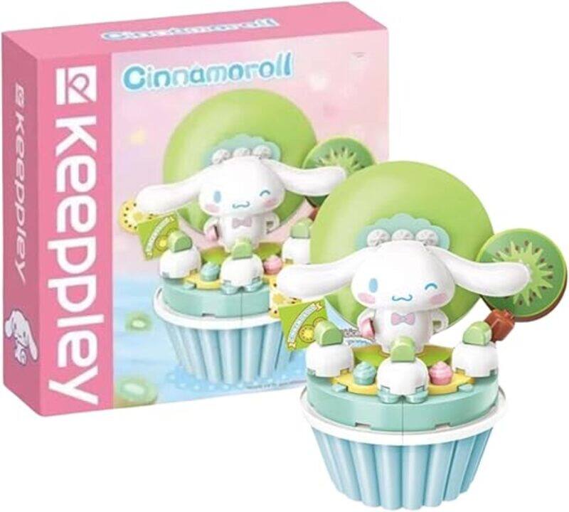 

Keeply Sanrio Cute Cinamoroll cupcake series building block set for kids and collectors