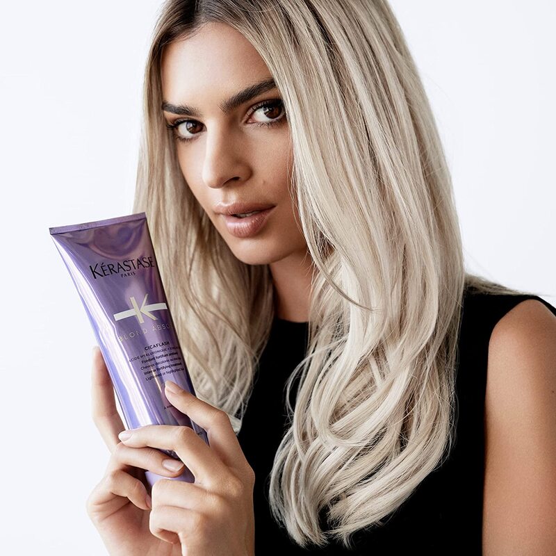 Kerastase Blond Absolu Cicaflash Intense Fortifying Treatment Conditioner for Coloured Hair, 250ml