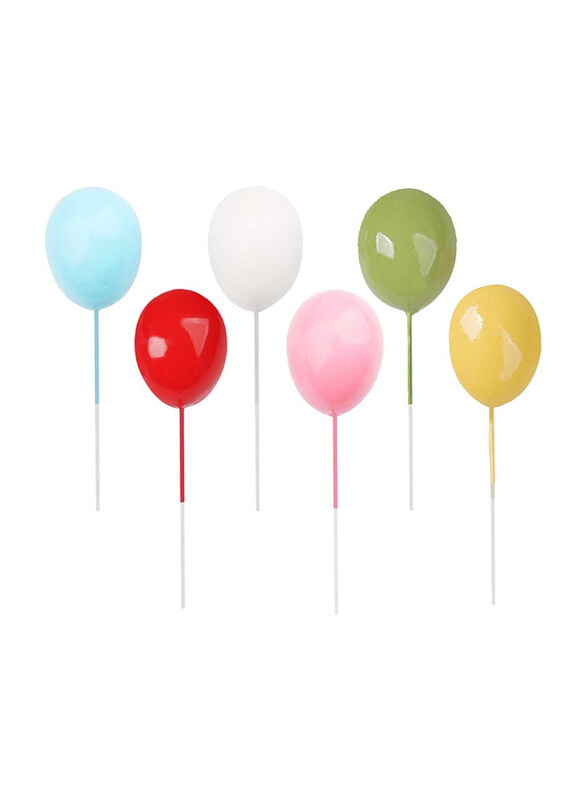 

Zhuochuan Mini Balloon Cake Topper, 6-Pieces, Multicolour