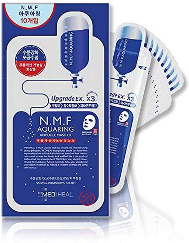 

Mediheal N.M.F Aquaring Ampoule Face Mask, 10 Sheets