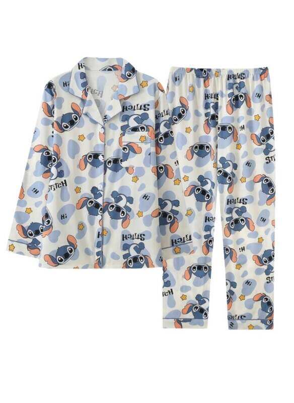 

Sanrio Stitch Pajamas Set For Women XL