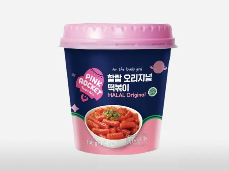 

Pink Rocket Topokki Halal Original Flavor