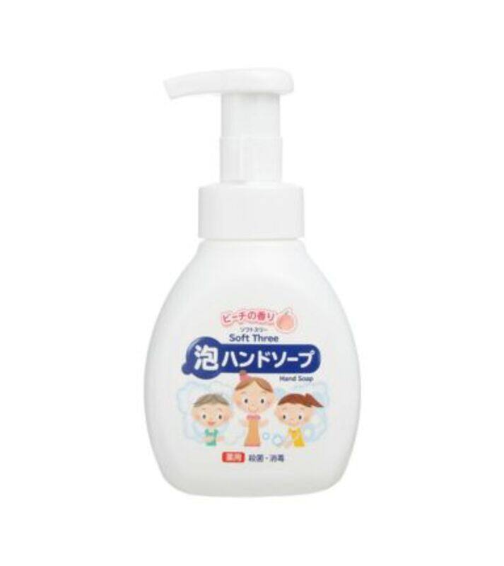 

Mitsuei Soft Three Gentle Foaming Hand Soap with Peach Scent 250ml