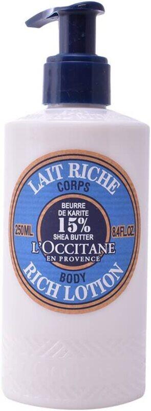 

L'Occitane Shea Butter Rich Body Lotion, 250 ml