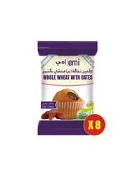 Emi Whole Wheat With Dates Pack of 8