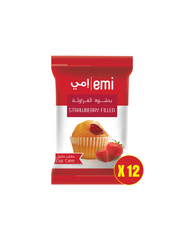 Emi Strawberry Filled Pack of 12