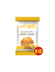 Emi Banana Flavour Pack of 12