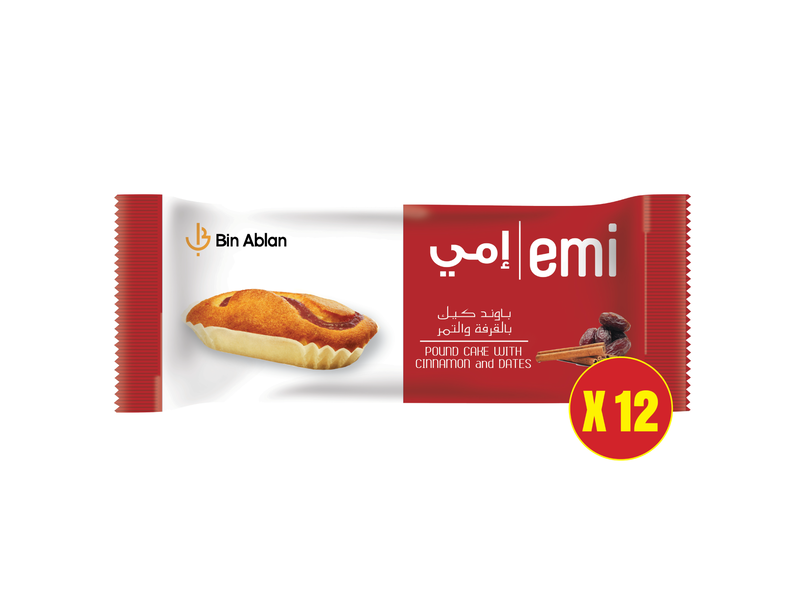 Emi Pound With Cinnamon and Dates Pack of 12