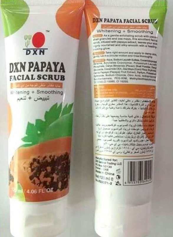 DXN Papaya Facial Scrub, 120ml