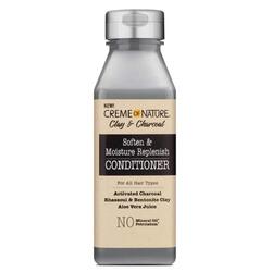 Creme Of Nature Clay&Charcoal S&M Replenish Cond 12Oz