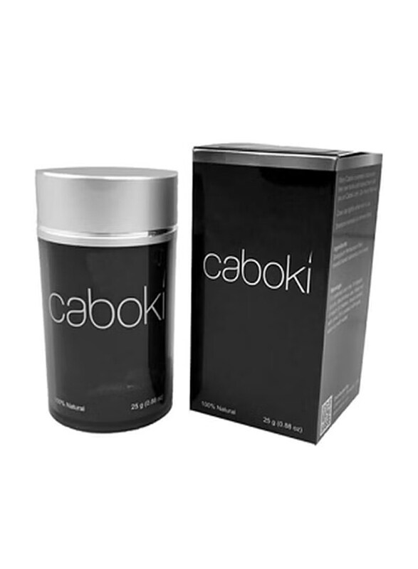 

Caboki Natural Hair Fibers Dark Brown for All Hair Types, 25g