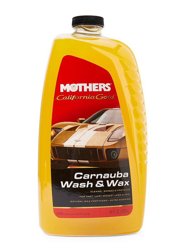 

Mothers California Gold Carnauba Wash And Wax, 64oz, Gold