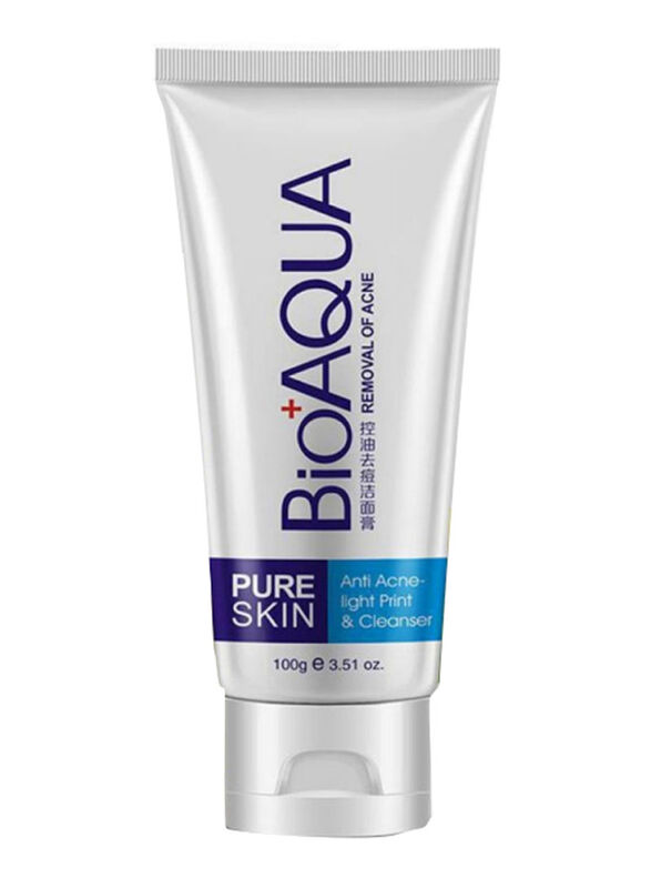 Bioaqua Anti Acne Treatment Facial Cleanser, 100gm