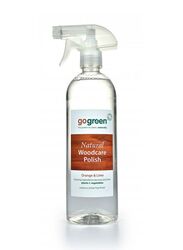 Go Green Woodcare Natural Polish With Oil, Clear, 750ml