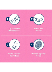 Veet Easy Gel Wax Strips Sensitive Hair Removal, 20 Strips