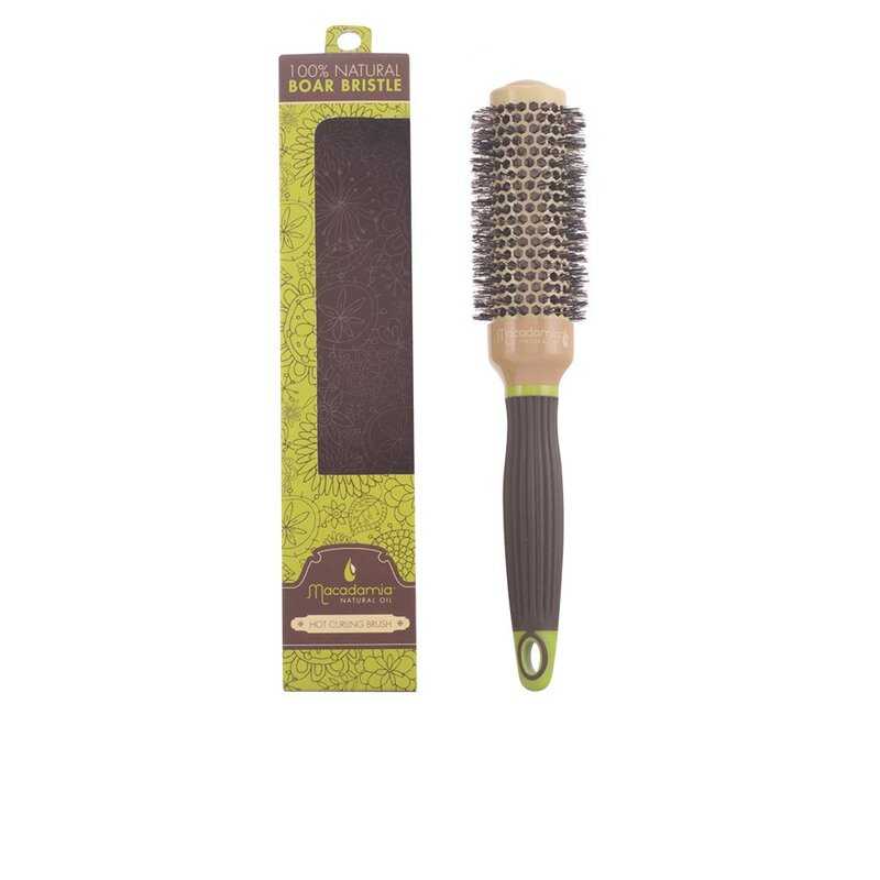 

Generic Macadamia Natural Bristle Ceramic Round Brush 33 Mm