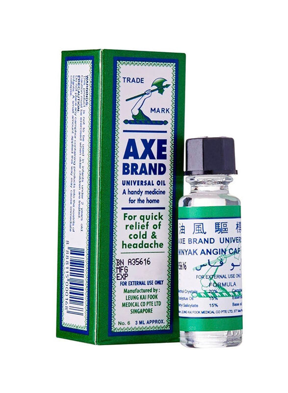 Axe Universal Oil for Cold & Headache, 3ml